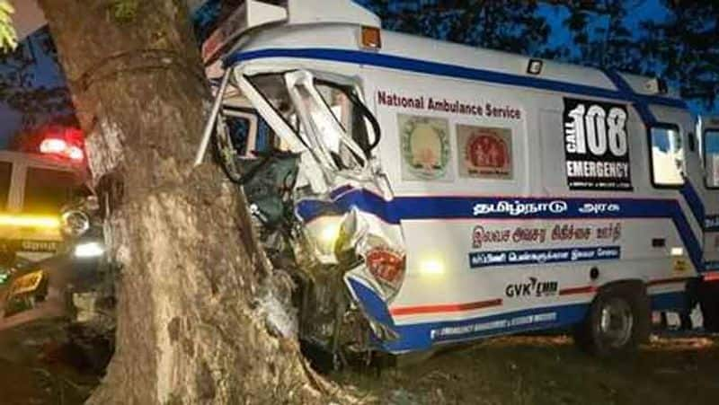 ambulance accident...pregnant woman including 3 people Dead