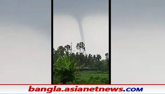 হুগলি নদীর উপর টর্নেডো, আধঘণ্টা স্থায়ী ছিল জলস্তম্ভ, আতঙ্ক এলাকায়