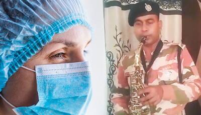 ITBP Constable Plays Saxophone, Pays Tribute To COVID-19 Warriors; Watch Video