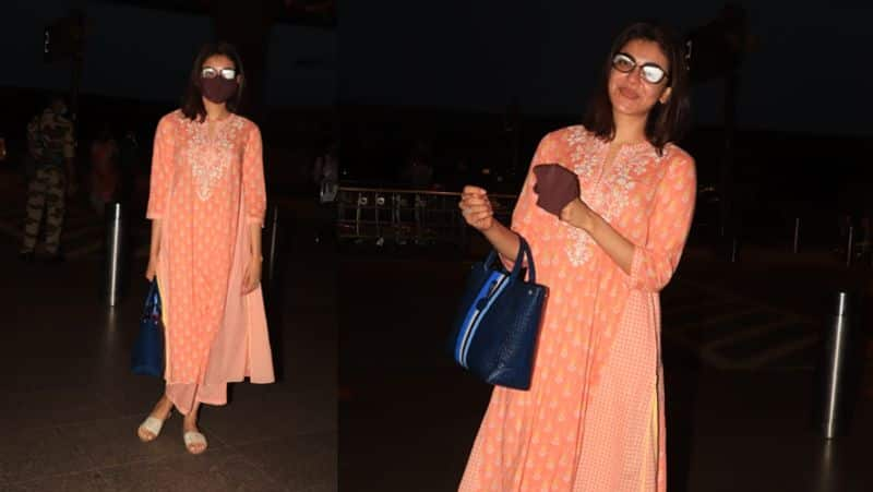 Kajal Aggarwal's A-line kurta set has the perfect summer vibe