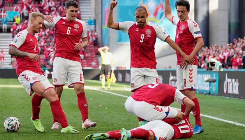 UEFA Euro 2020: Denmark's Christian Eriksen collapses during match against Finland, play suspended-ayh