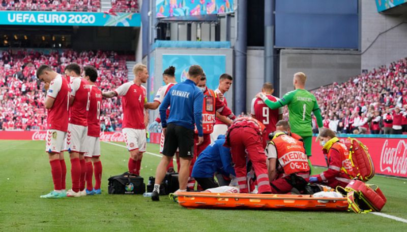 Euro 2020 Denmark captain Christian Eriksen stable after collapse likely to get banned from Italy ckm