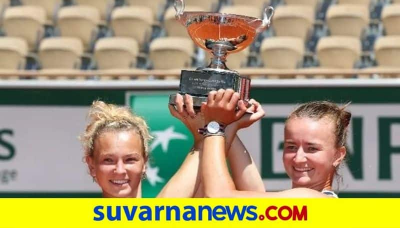 French Open Czech Krejcikova adds womens doubles to singles title at Roland Garros kvn