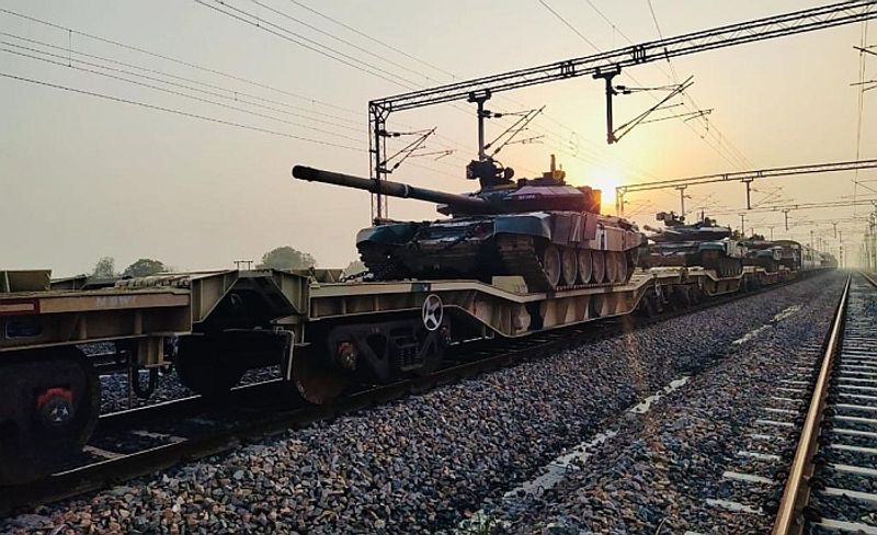 India Army ran a military train to check how quickly it can mobilise-VPN