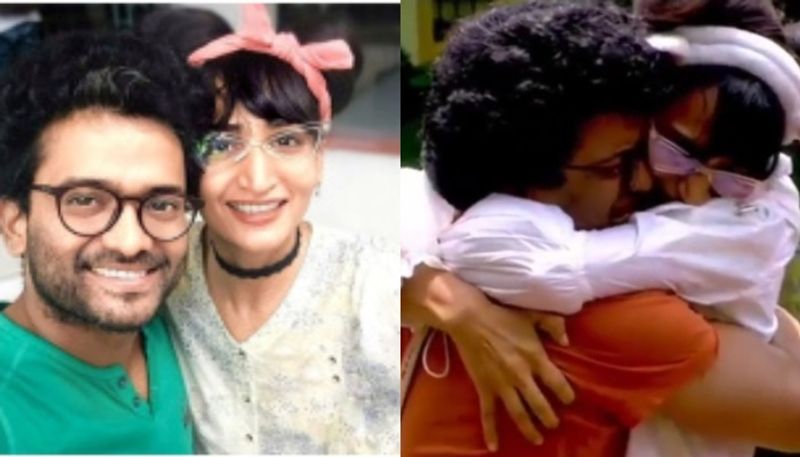 Manikuttan and Dimple reunite fans take over the pic