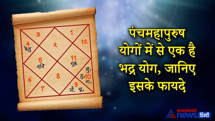 पंचमहापुरुष योगों में से एक है भद्र योग, जानिए कब बनता है ये कुंडली में, क्या है इसके फायदे?