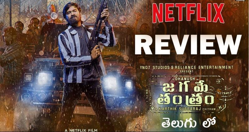 Dhanush  Jagame Thandhiram movie review jsp