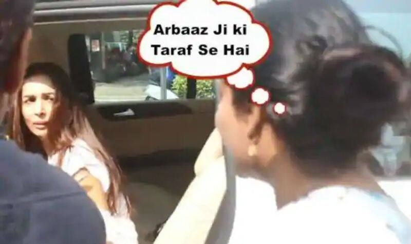 Here how angry Malaika Arora reacted when woman asked her to take a gajra from Arbaaz Khan RCB