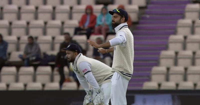 World test championship final Virat Kohli punjab bangra dance during fielding video viral ckm