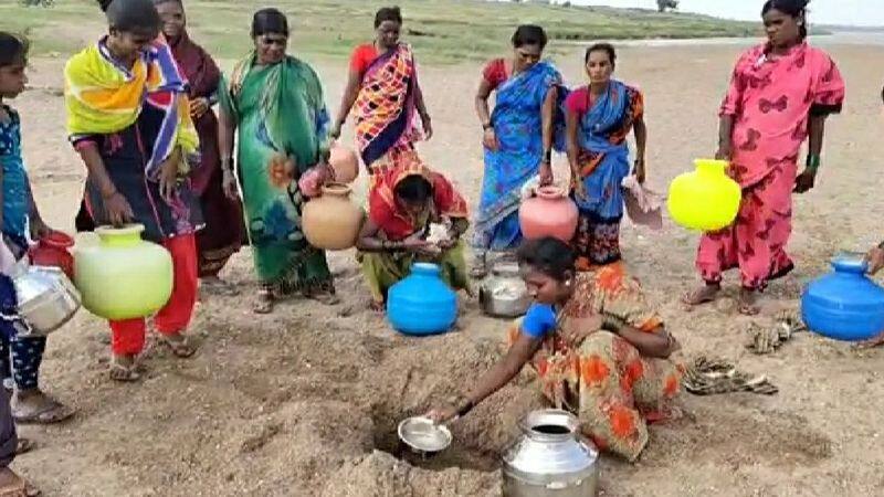 Villagers Faces Drinking Water Problem at Shahapur in Yadgir grg