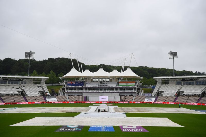 <p>The battle for the ultimate Test title remains intense, as India and New Zealand continue to fight in the 2019-21 ICC World Test Championship final at the Rose Bowl in Southampton. Meanwhile, Day 4's play was washed out entirely due to persistent rains.</p>
<p>The battle for the ultimate Test title remains intense, as India and New Zealand continue to fight in the 2019-21 ICC World Test Championship final at the Rose Bowl in Southampton. Meanwhile, Day 4's play was washed out entirely due to persistent rains.</p>