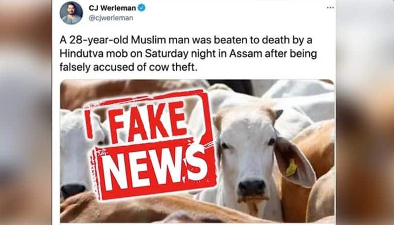 No Muslim was beaten to death by Hindu mob for cow theft in Assam-VPN