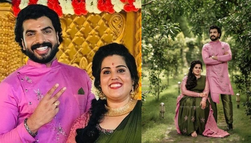 bigg boss contestant anoop krishnan to get married soon engagement pics and video