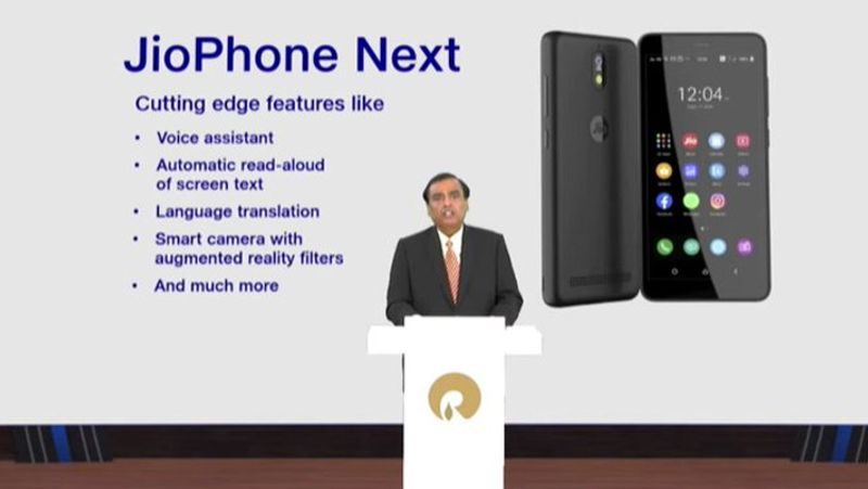 JioPhone Next affordable Android phone launched