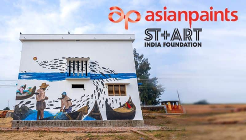 Asian Paints gives colours to fisherman's house