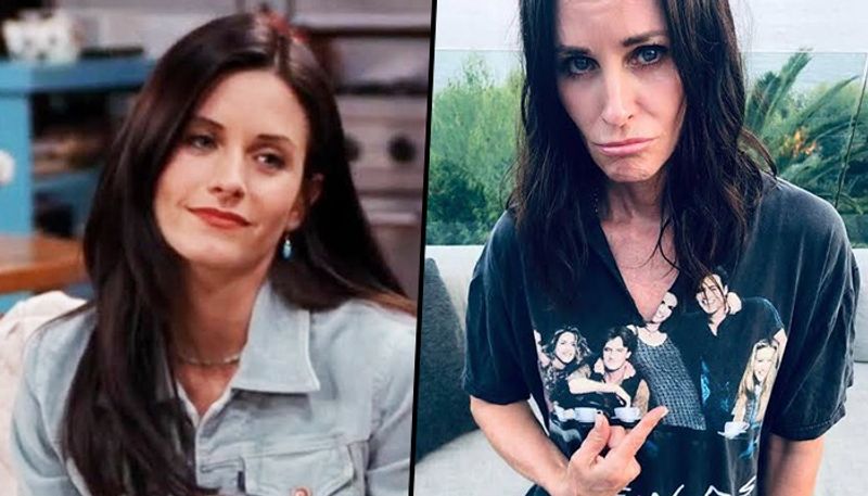 Monica Geller is alive and...', Courtney Cox celebrates 'FRIENDS' 30 year milestone - WATCH ATG