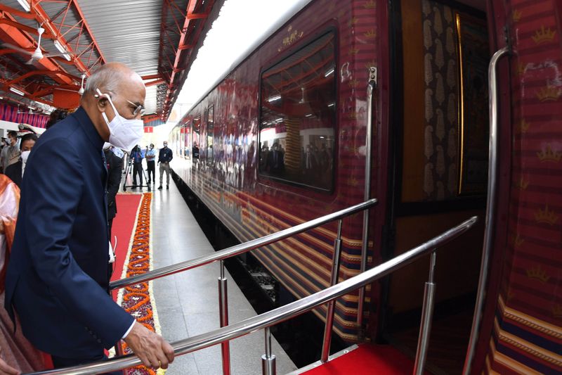 Ram Nath Kovind board special train from Delhi to Kanpur after President APJ Abdul Kalam ckm