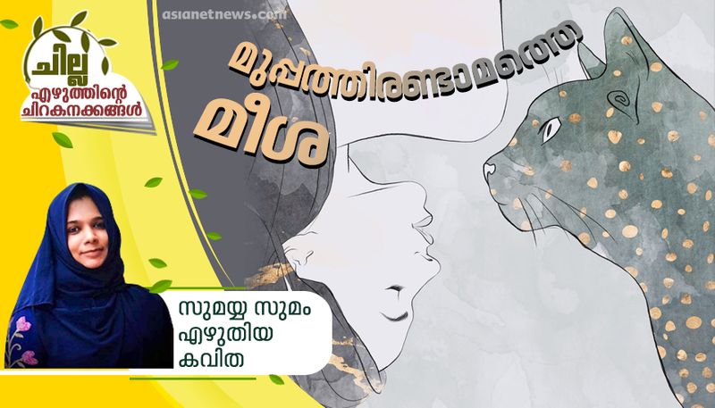 chilla malayalam poem by Sumayya sumam