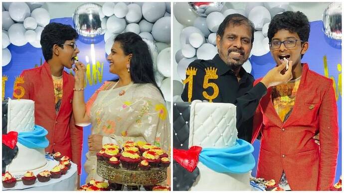 రోజా.. నటిగా, `జబర్దస్త్` షోకి జడ్జ్ గా, అలాగే ఏపీ ఎమ్మెల్యేగా రాణిస్తున్నారు. ఆమె భర్త సెల్వమణి తమిళ దర్శకుడిగా రాణిస్తున్న విషయం తెలిసిందే. వీరికి ఇద్దరు సంతాపం. కూతురు అన్షు మాలికా,   కుమారుడు క్రిష్ణ కౌశిక్‌ ఉన్నారు.