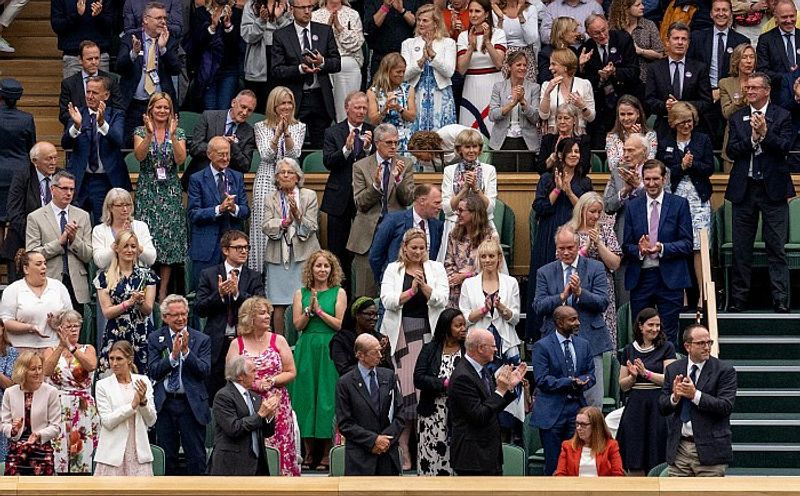 Wimbledon 2021: Thanks and Standing Ovation for scientists who developed vaccine for Corona CRA