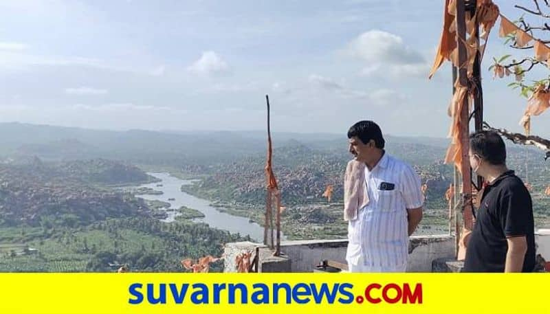 Minister CP Yogeeshwara Talks Over Anjeyanadri Hill grg