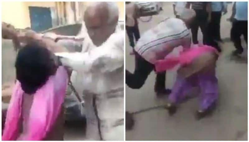 Viral video of father in law assaulting chained widow makes netizens furious