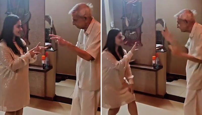 Grandfather-granddaughter duo dancing to Iko Iko song is winning hearts-tgy