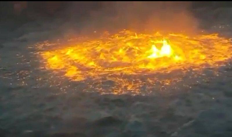 When the ocean was on fire: Pipeline rupture sparks fire in Mexican waters-VPN