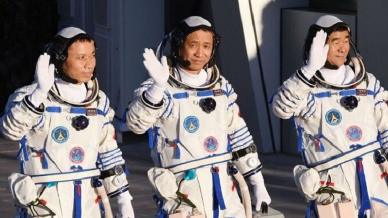 First astronauts at China's new space station conduct spacewalk-dnm