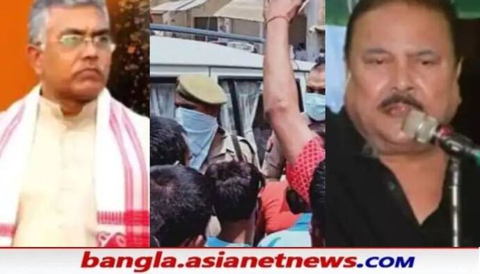 কামারহাটির পার্টি অফিসে ঢুকে TMC কর্মীদের উপর বেপরোয়া গুলি, পাল্টা মদনকেই নিশানা দিলীপের