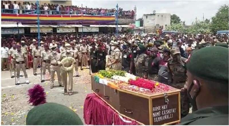 Vijayapura Martyr Kashiraya Laid To Rest With State Honor hls