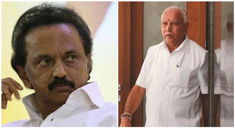 Do not pursue Mekedatu project Stalin to CM BS Yediyurappa mah