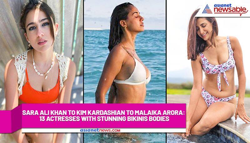 Sara Ali Khan to Kim Kardashian to Malaika Arora: 13 actresses with stunning bikinis bodies-syt