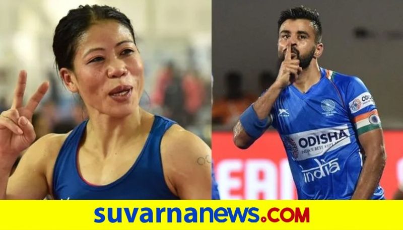 Boxer Mary Kom Hockey Captain Manpreet Singh to be India flag bearers for Tokyo Games opening ceremony kvn