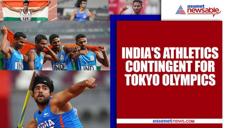 Tokyo Olympics 2020 India's athletics contingent