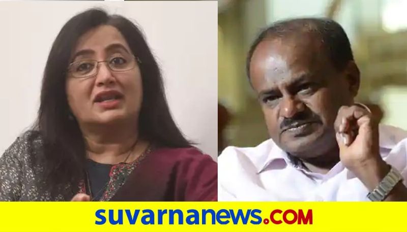 HD Kumaraswamy  vows to defeat Sumalatha in Mandya snr