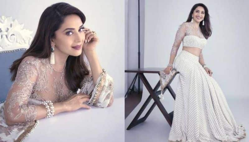 Madhuri Dixit shines in a lehenga worth Rs 5 lakh