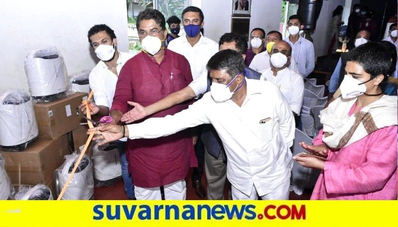 Minister R Ashok launches Bhuvanam foundation Social Service Programs in madikeri snr