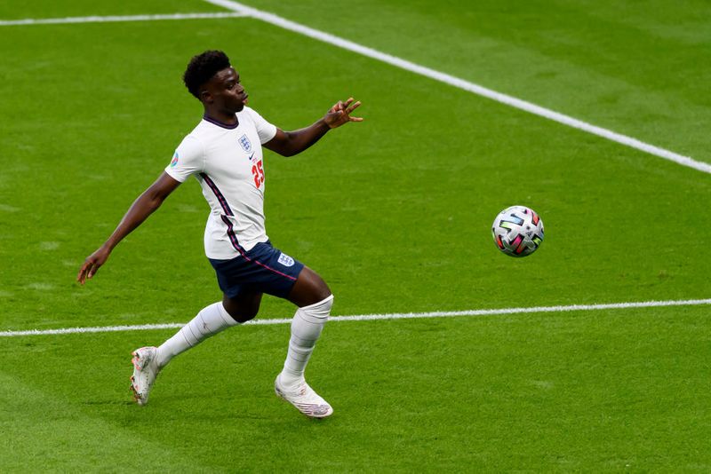 football Bukayo Saka scores his maiden career hat-trick during England's Euro 2024 qualifier against North Macedonia osf