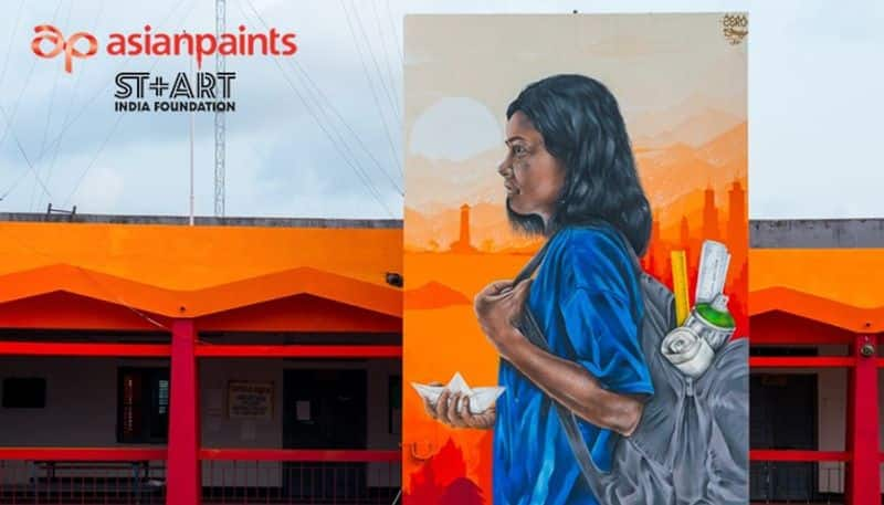 KSRTC bus stand gets a facelift with these paintings