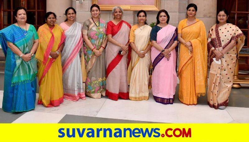 Variety of Indian sarees worn by Women minister in Modis Cabinet dpl