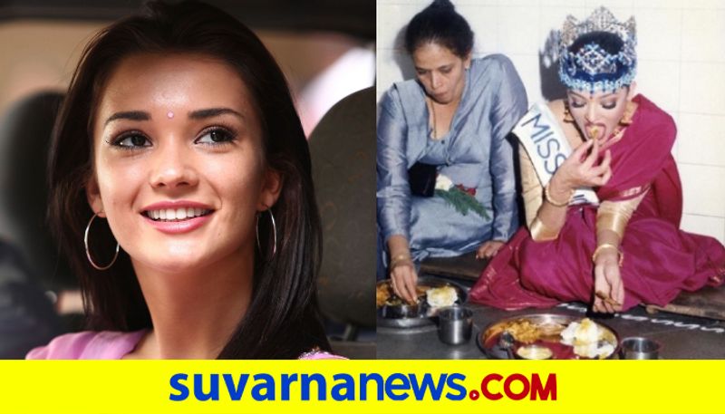 Amy Jackson shares throwback pic of Aishwarya Rai eating food on floor calls her a queen dpl