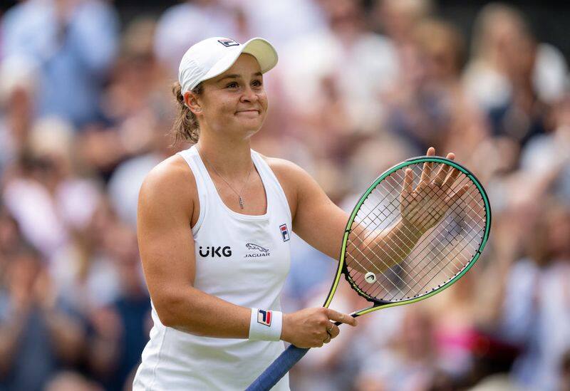 Ashleigh Barty defeats Angelique Kerber to enter her first Wimbledon women's final