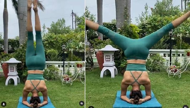 bollywood actress  yoga post video viral