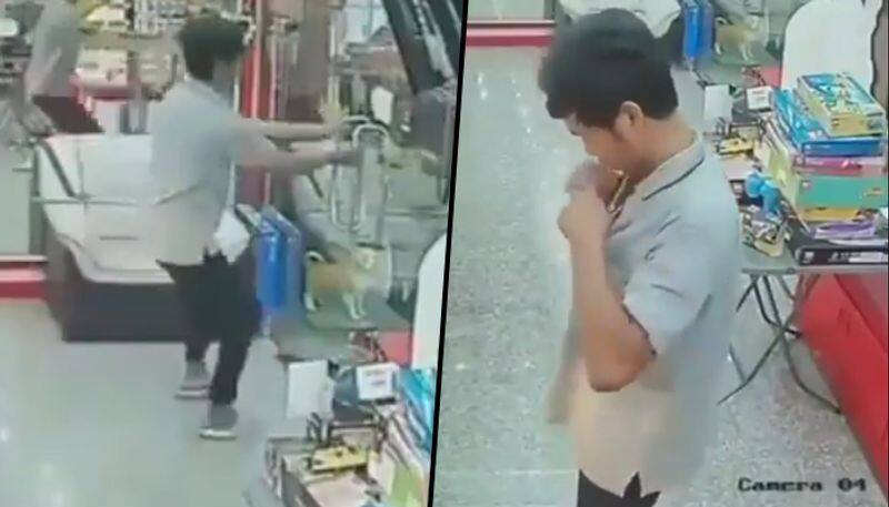 Thief tries to steal gold jewellery but ends up returning it, find out why - gps