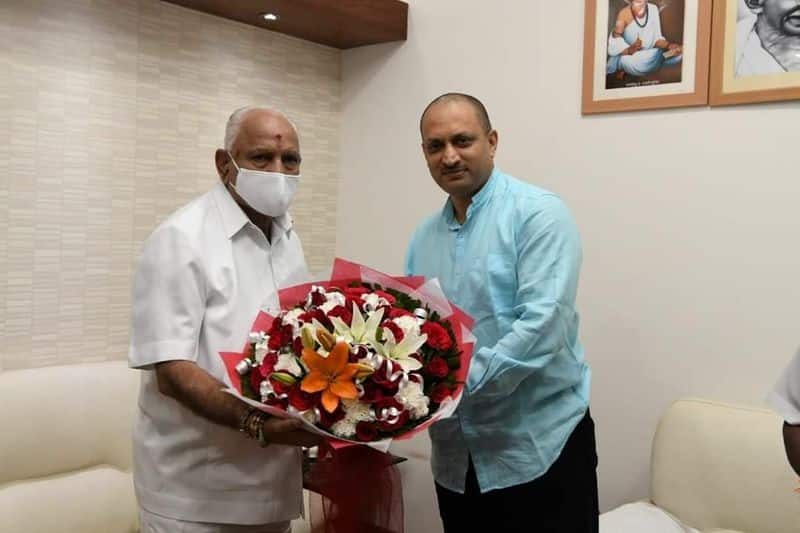 Uttara Kannada MP Anant Kumar Hegde participate in CM BS Yediyurappa meeting mah