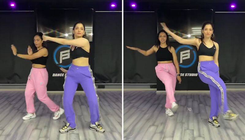 Tamannaah Bhatia's incredible dance moves on Kiss Me More song sets internet on fire; Watch video-tgy