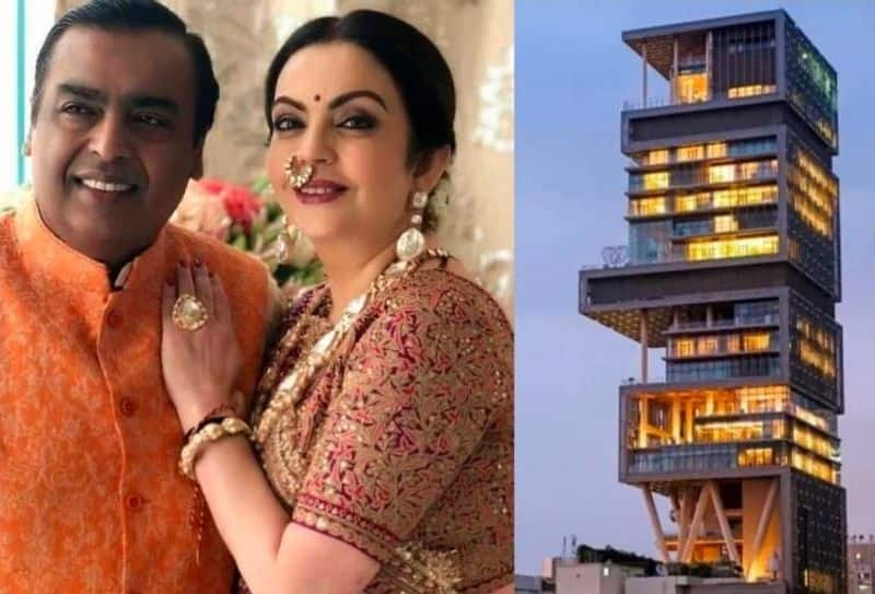 Mukesh Ambani Nita Ambanis Antilia designed by whom apk 