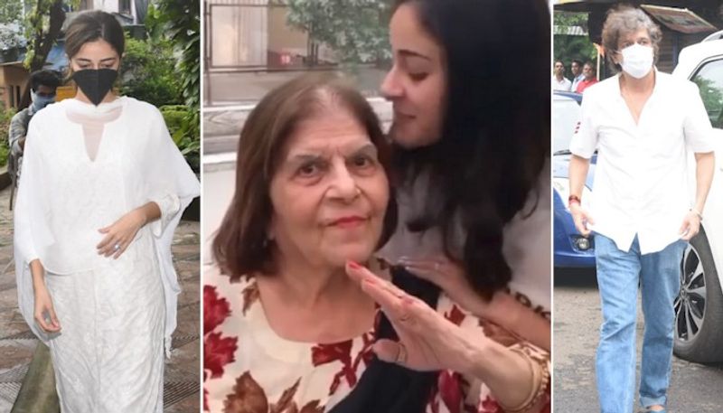 Ananya Panday's grandmother, Chunky Panday's mother Snehlata Panday passes away, family arrives to pay respect-SYT