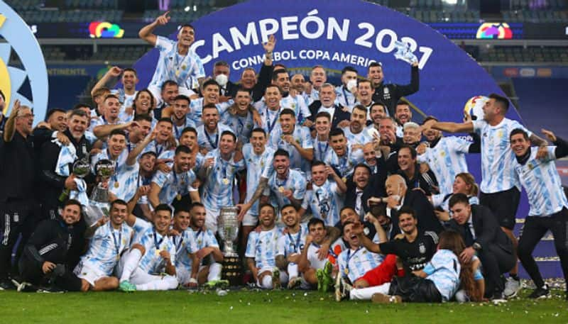 2021 football year ender copa america argentina euro cup italy